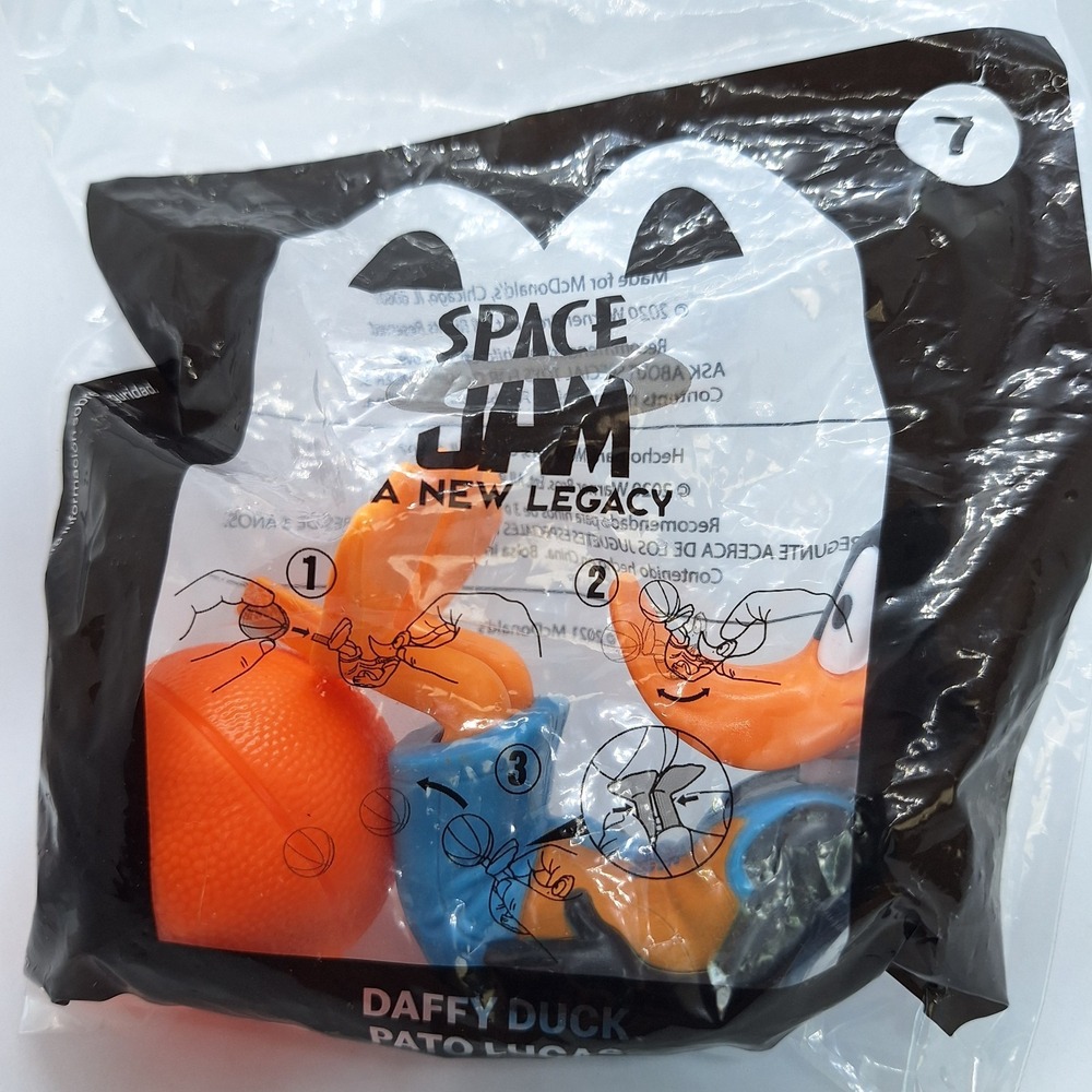 Daffy Duck 2020 Space Jam A New Legacy McDonalds Happy Meal Toys #7‎ Sealed